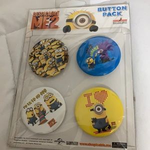 Despicable Me Buttons
